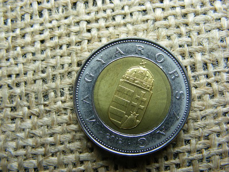 100 forintos érme, 2012, bicolor, BU