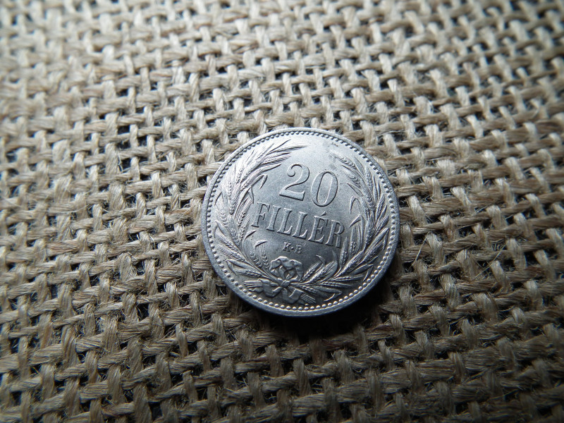 20 fillér 1914 KB 
