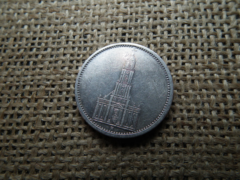 Birodalmi  ezüst 5 márka 1934 A 