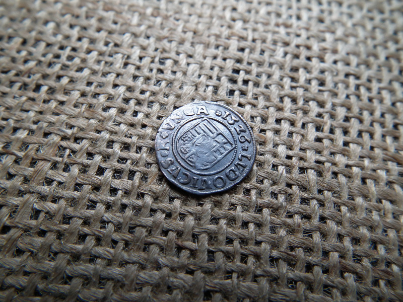 II. Lajos ezüst dénár 1526 KB , Körmöcbánya    , denár