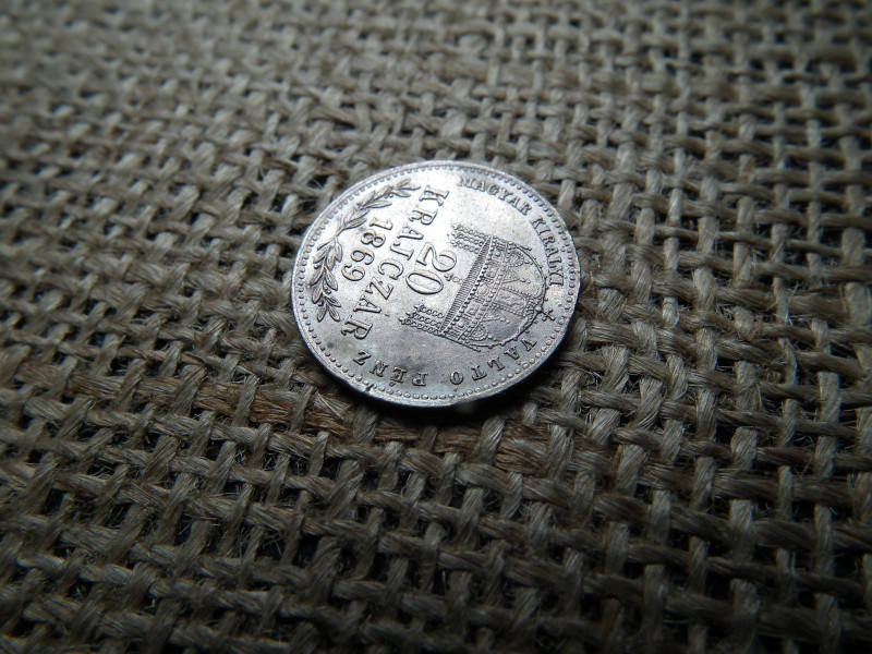 20 Krajcár 1869 KB 