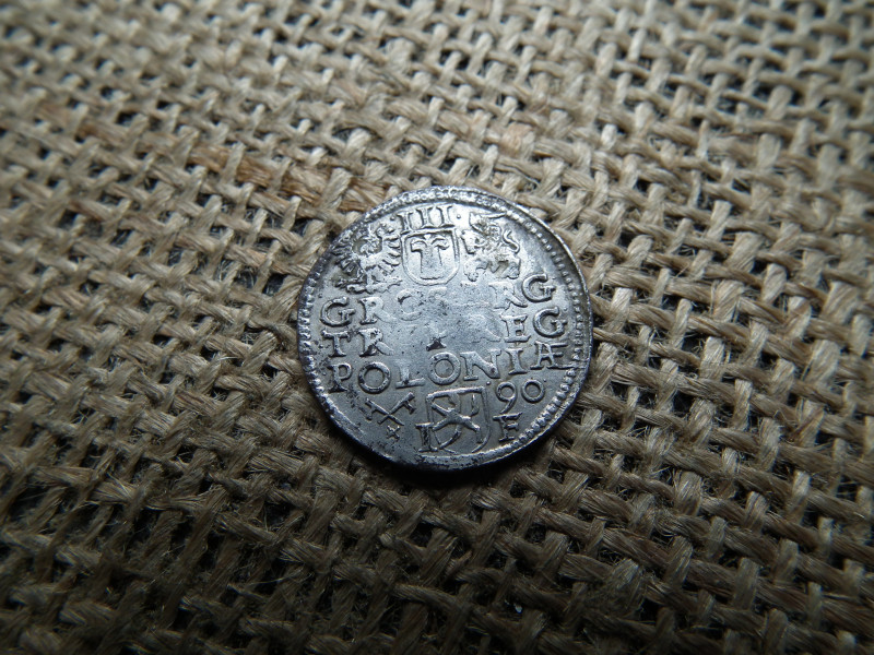 Ezüst 3 Garas 1590 ,  III Zsigmond (1587-1632)