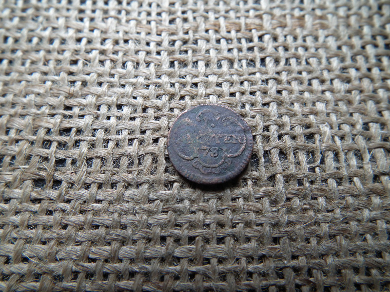 Svájc , 1 angster 1781 ?   ritka 