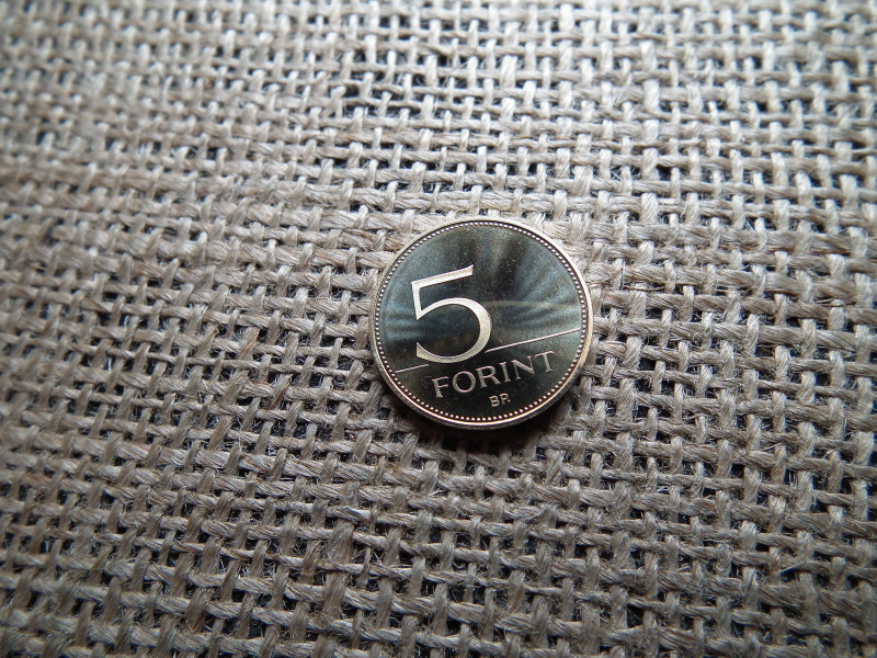 5 forint 2012 PP , ritkább 