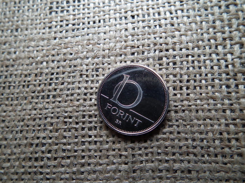 10 forint 2021 PP , ritkább 