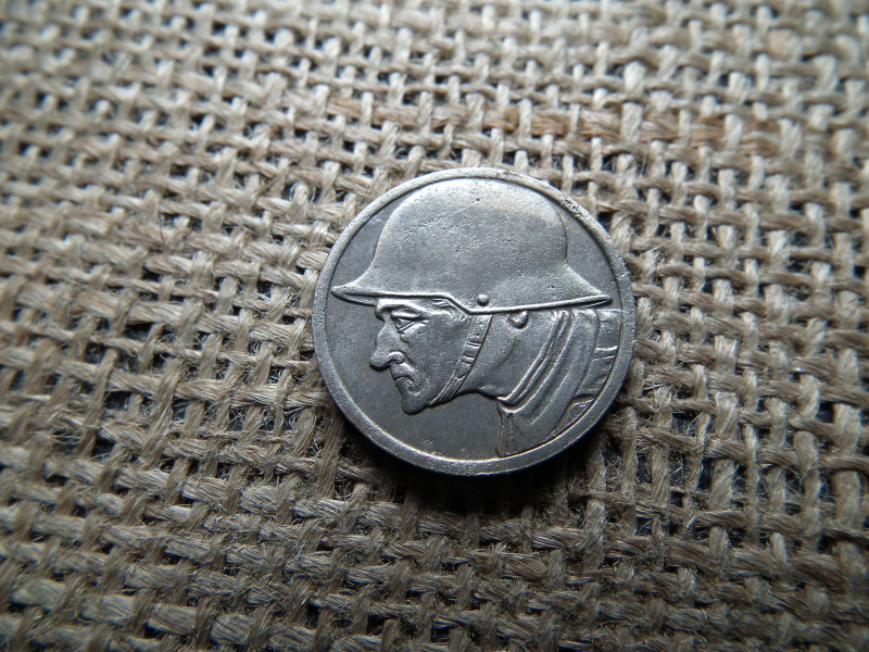 10 pfennig 1918 , Düren városa ( Rajna porosz tartomány )
