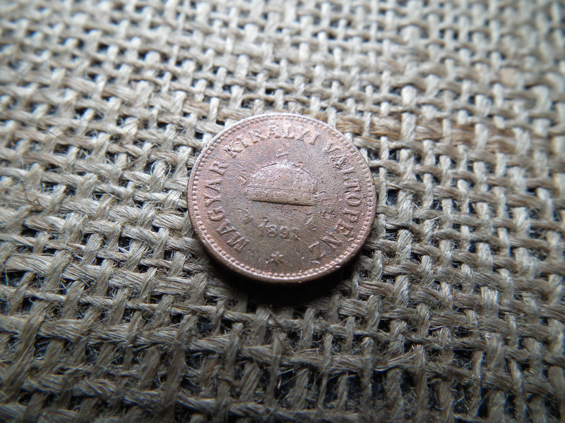 2 fillér 1893 KB 