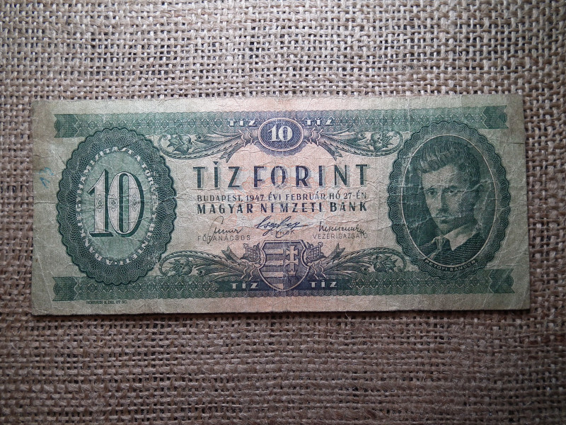 10 forint 1947 