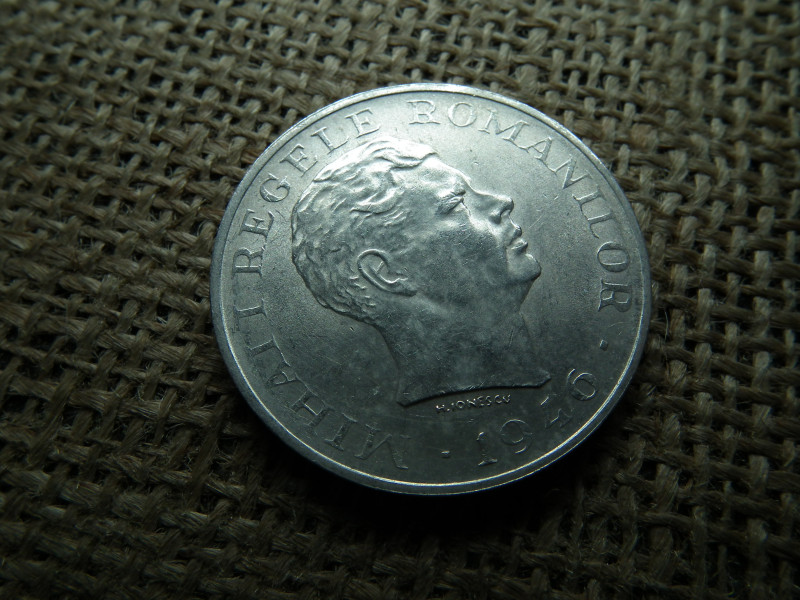Románia , ezüst 100000 lei 1946 