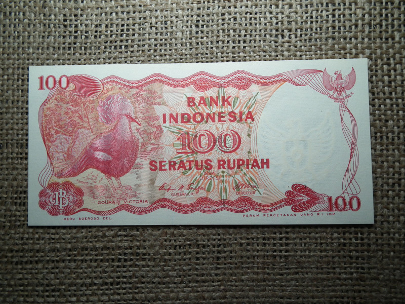 Indonézia 100 rupiah 1984 UNC , C1