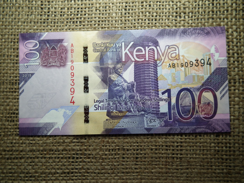 Kenya 100 shilingi 2019 UNC , C1