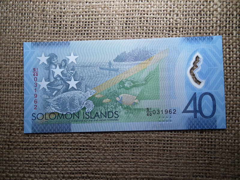 Salamon Szigetek 40 dollars 2018 UNC , C1