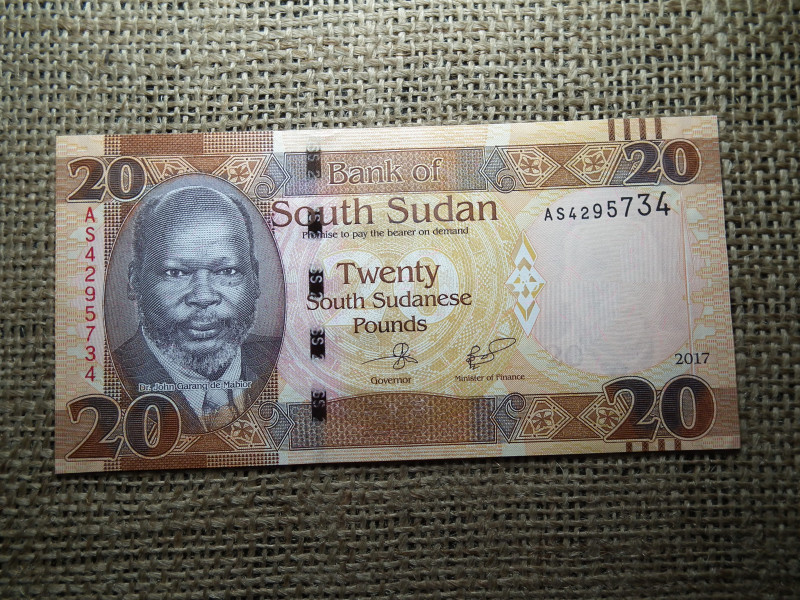 Szudán  20 pounds 2017 UNC , C1