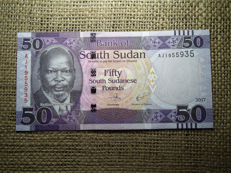 Szudán  50 pounds 2017 UNC , C1