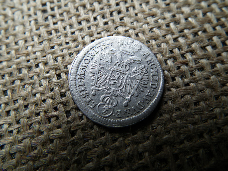 Károly , ezüst 3 krajcár 1724 , Karl VI. (1711-1740) 3 Kreuzer