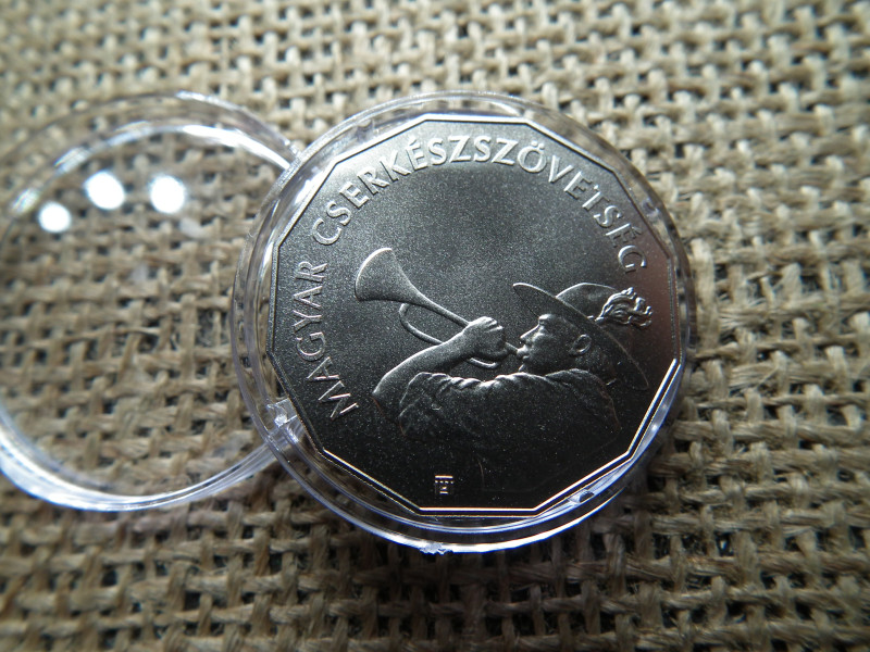 100 forint 2012 , BU , Magyar Cserkészszövetség
