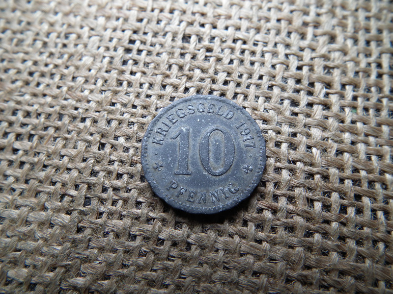 Hagen városa Westfalenben , 10 pfennig 1917 - Hagen