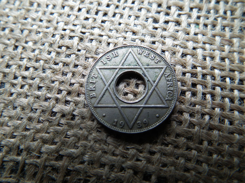 Brit Nyugat-Afrika 1/10 Penny 1939  - VI. György