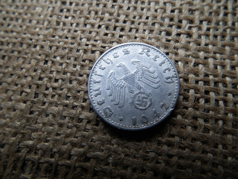 Birodalmi 50 pfennig 1942 B
