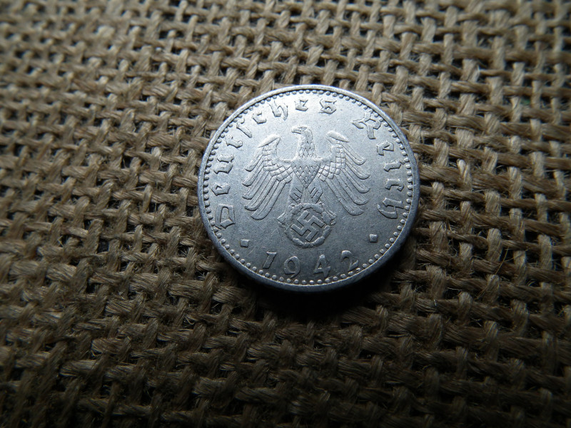 Birodalmi 50 pfennig 1942 A