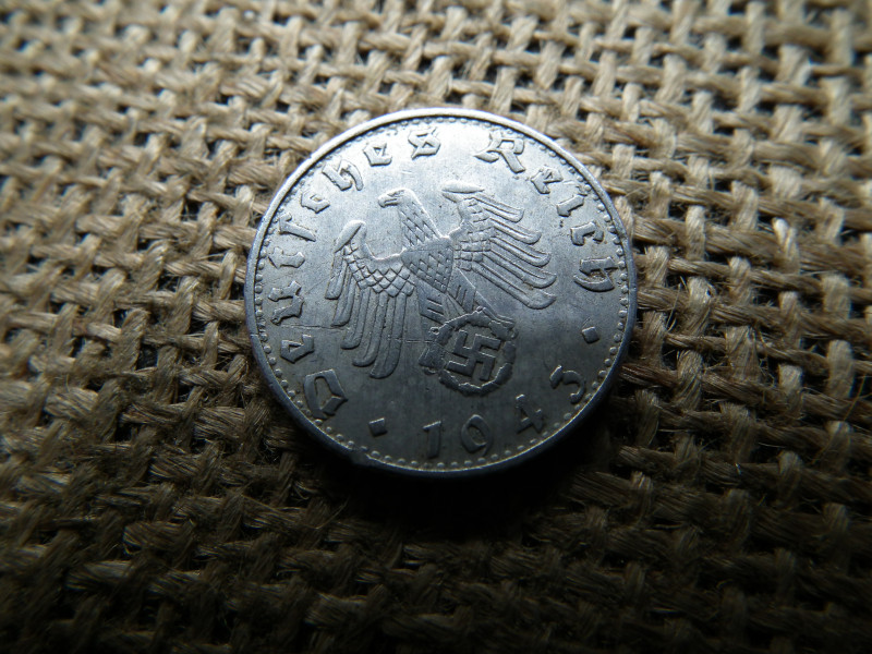 Birodalmi 50 pfennig 1943 B