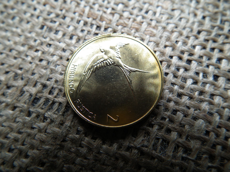 Szlovénia 2 Tolarja 2001 , verdefényes