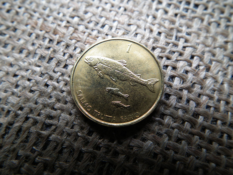 Szlovénia 1 Tolar 2001 , verdefényes 