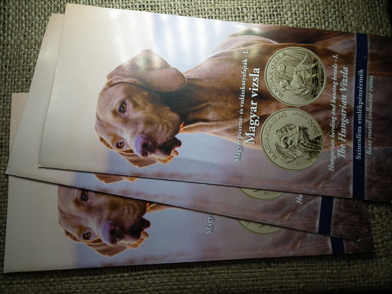 Magyar Vizsla Prospektus MNB kiadvány 2019 , (  2000 forint 2019 ) ár / db