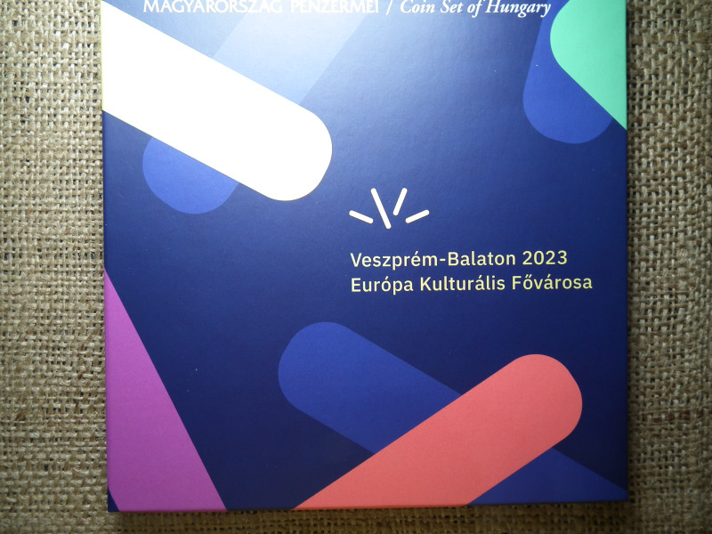 Veszprém - Balaton 2023 Európa Kulturális Fővárosa - PP forgalmi sor - csak 3000 db! 