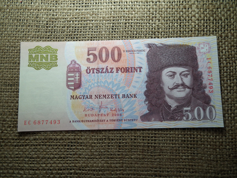 500 forint 2008 Ec , UNC 
