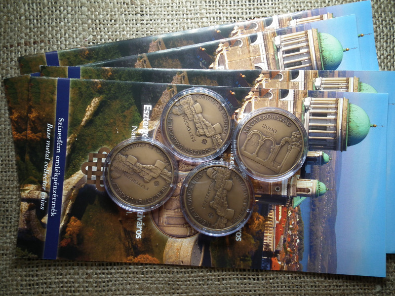 2000 forint 2019 Esztergom Nemzeti emlékhelyek 6. + prospektus ! Ár/db ! D