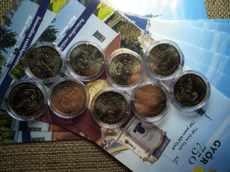 2 750 forint 2021 - 750 éves Győr - Prospektussal ! Ár/db ! D 