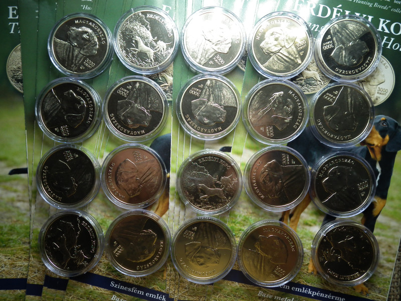 Erdélyi kopó ( Magyar kutyafajták 5. ) 3000 forint 2023 - proof-like  + prospektus ! Ár/db ! D