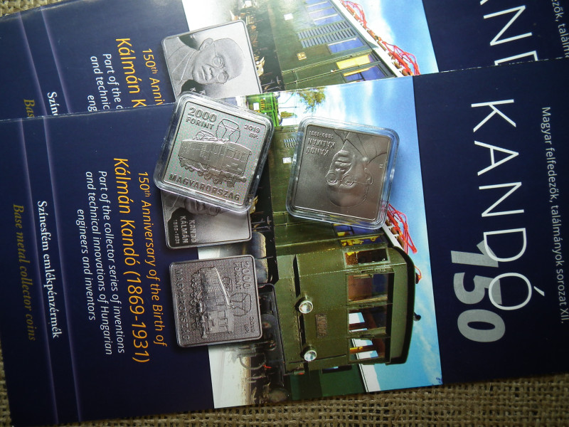  2000 forint 2019 BU - Kandó Kálmán + prospektus ! Ár/db , D