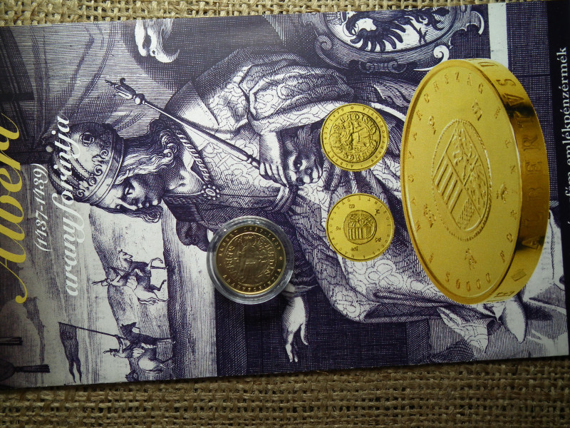 Albert aranyforintja 2000 Forint 2018 + prospektus , D