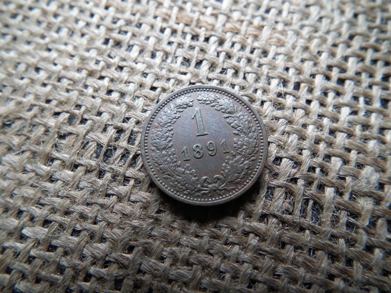 1 krajcár 1891