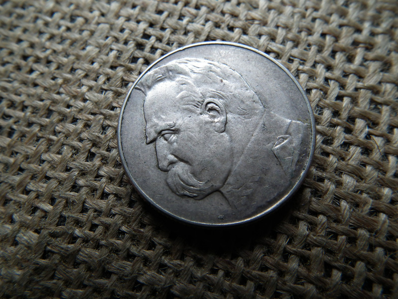 Lengyelország , ezüst 5 zloty 1934 , zlotych , Józef Piłsudski – Lövészhadtest