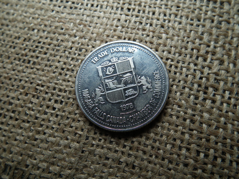 Kanada , Trade Dollar 1978 - Niagara-vízesés, Ontario