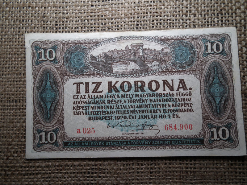 10 korona 1920