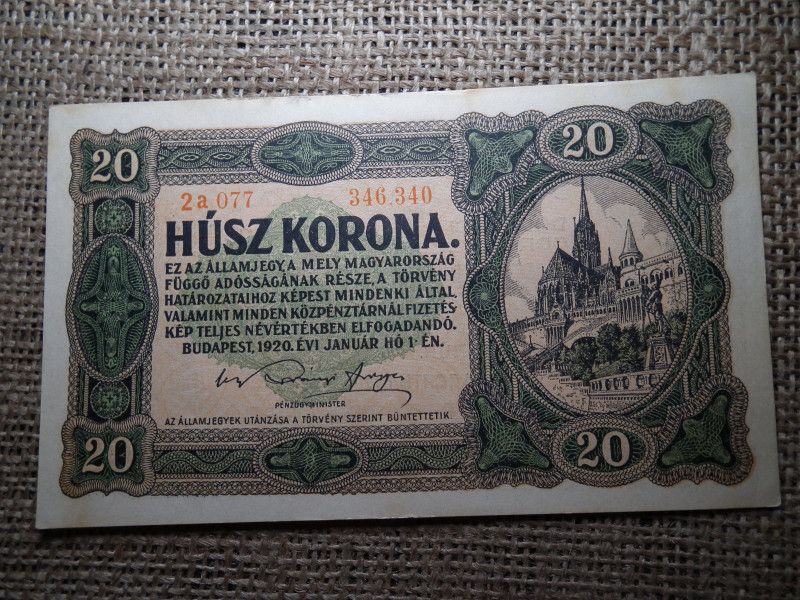 20 korona 1920