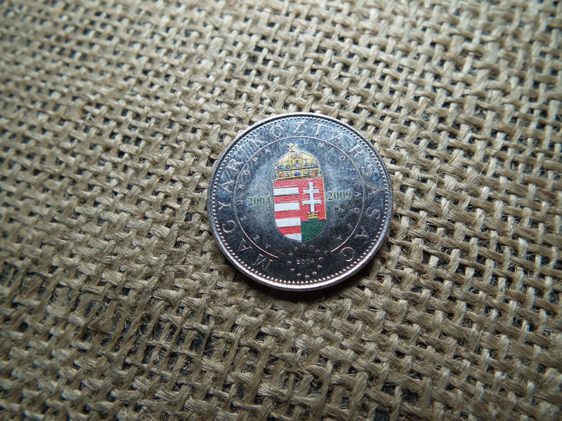 50 forint 2004 EU , festett , ritka