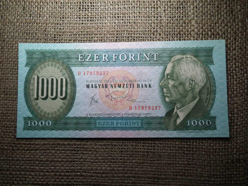 1000 forint 1983 D