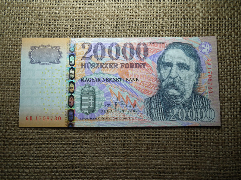 20000 forint 2009 GD