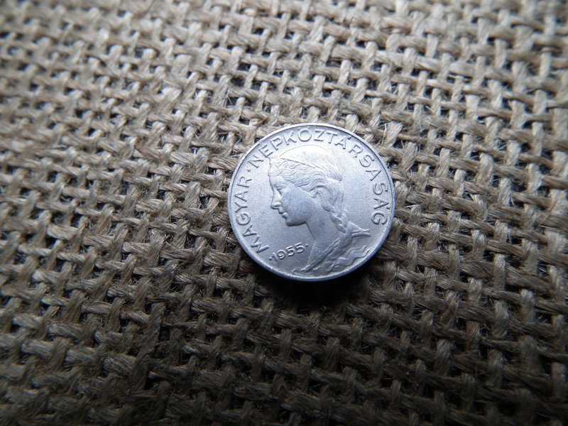 5 fillér 1955