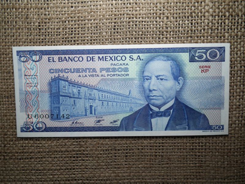 Mexikó 50 pesos 1981 , peso , UNC , A1