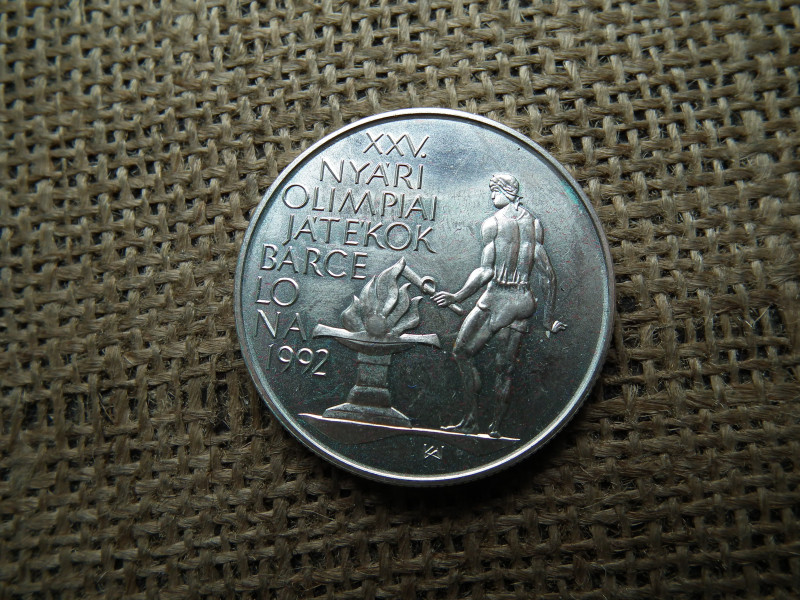 Ezüst 500 forint 1989 , olimpia