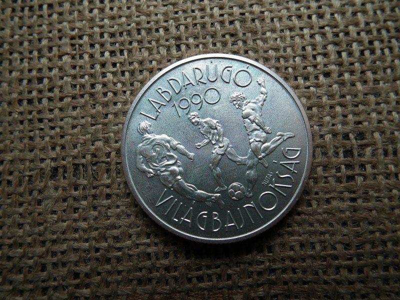 Ezüst 500 forint 1988 , VB