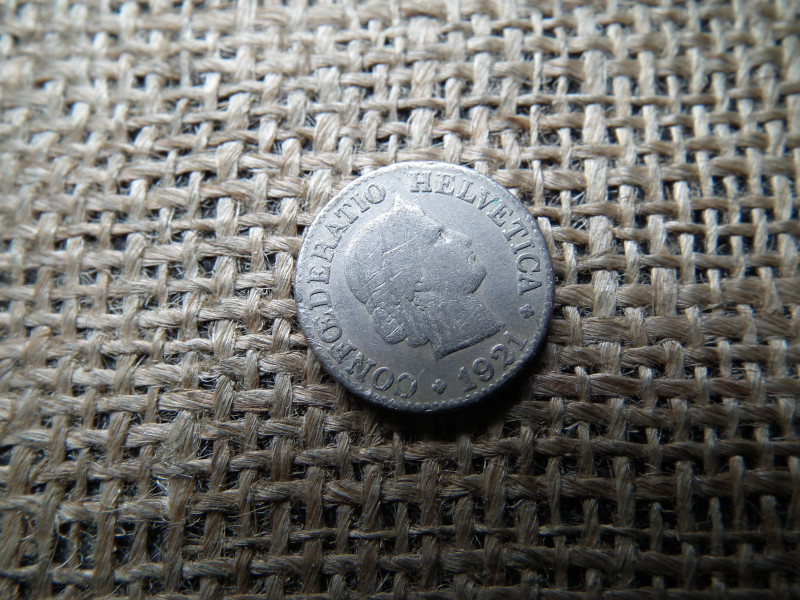Svájc , 10 rappen 1921 