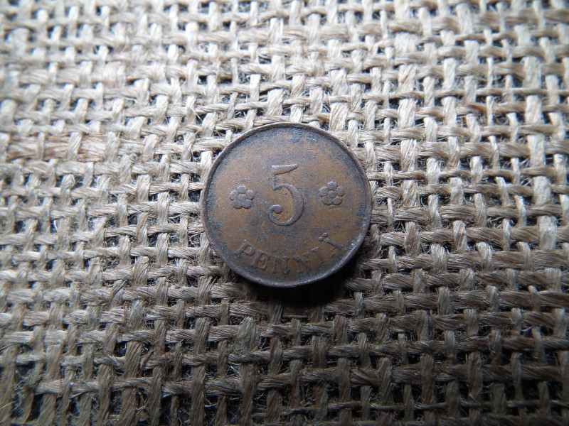 Finnország 5 Pennia 1930