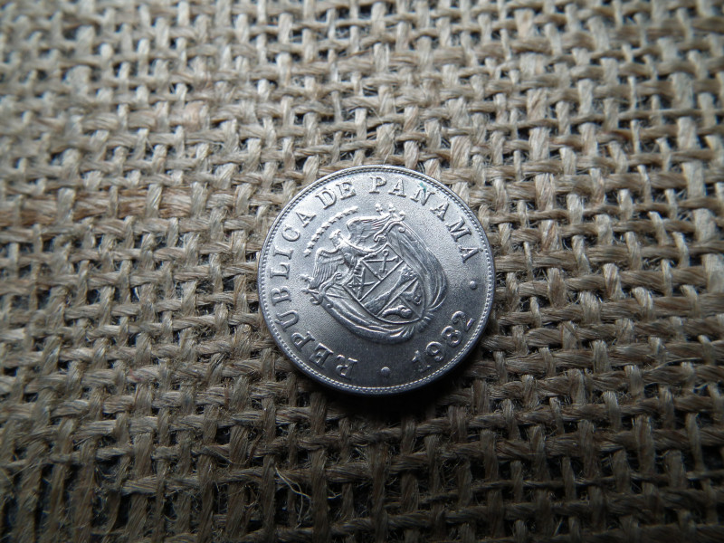 Panama 5 centesimos 1982 